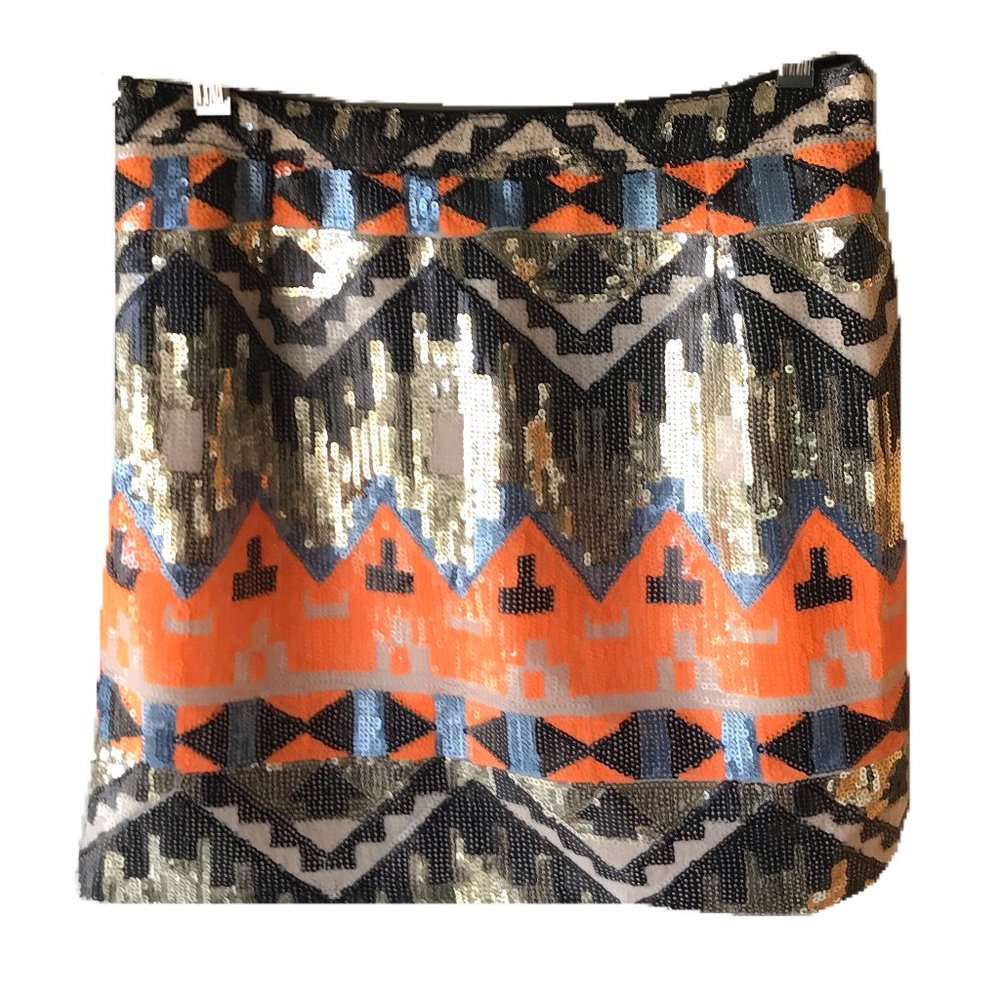 Navie Aztec Skirt Small